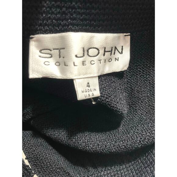 EUC - St. John Collection Ribbed Knit Capris - Picture 3 of 4